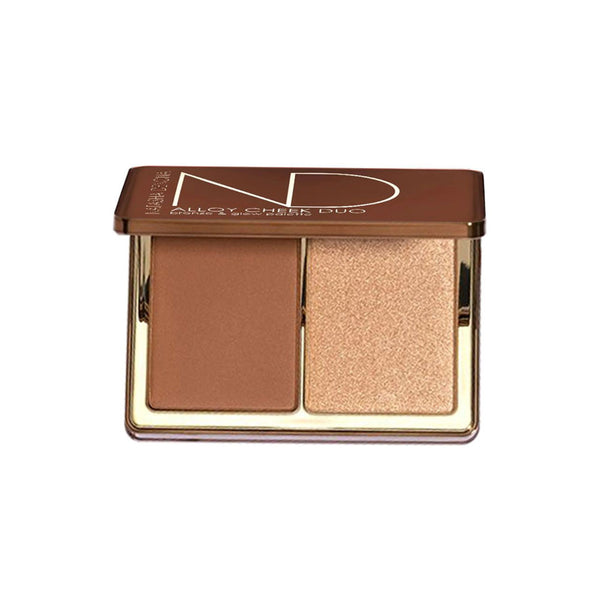 Natasha Denona bronzer and highlighter Alloy Cheek Duo Bronzer & Highlighter Palette,