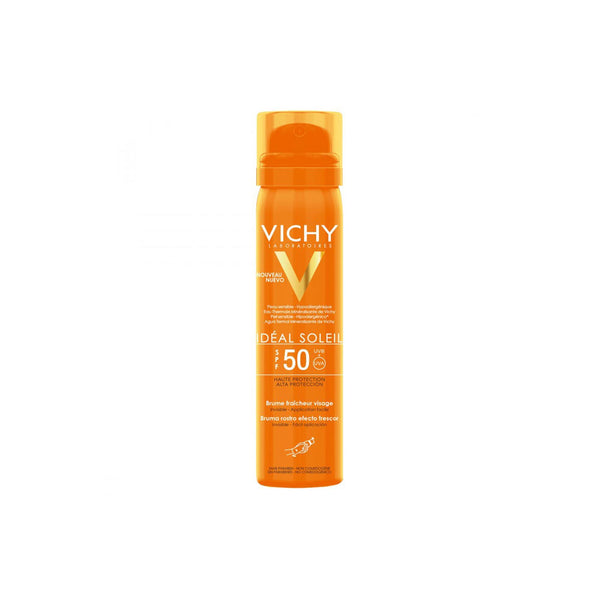 Vichy Sunscreen Spray Oil-Reducing, Dry, Non-Greasy SPF 50 PA+++ 75ml