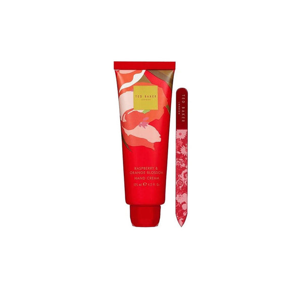 Ted Baker  Hand Cream and Nail file Set Raspberry & Orange