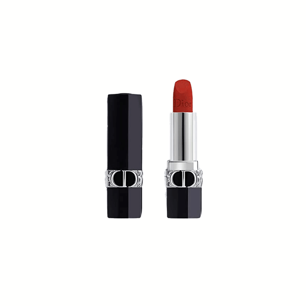 Dior Rouge 999 Velvet Red Lipstick - Mini Travel Size