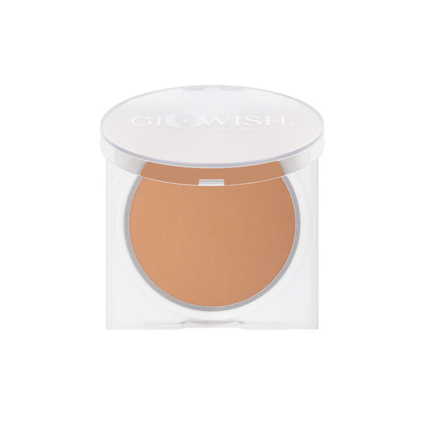 Huda Beauty Glowish Luminous Pressed Powder - Shade: 04 LIGHT MEDIUM