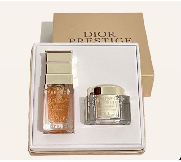 DIOR Prestige Le Micro-Huile De Rose Serum 5ml & LA Cr me Texture Essentielle 5ml