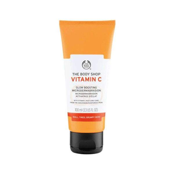 The Body Shop Vitamin C Glow Boosting Microdermabrasion Exfoliator