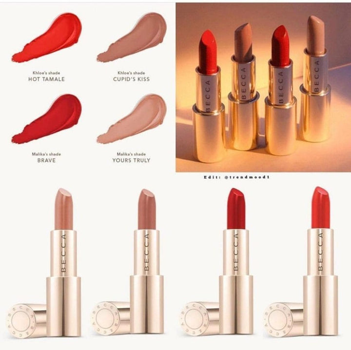Becca Khloe Malika Ultimate Lipstick - C Brave - Makeup gallery 