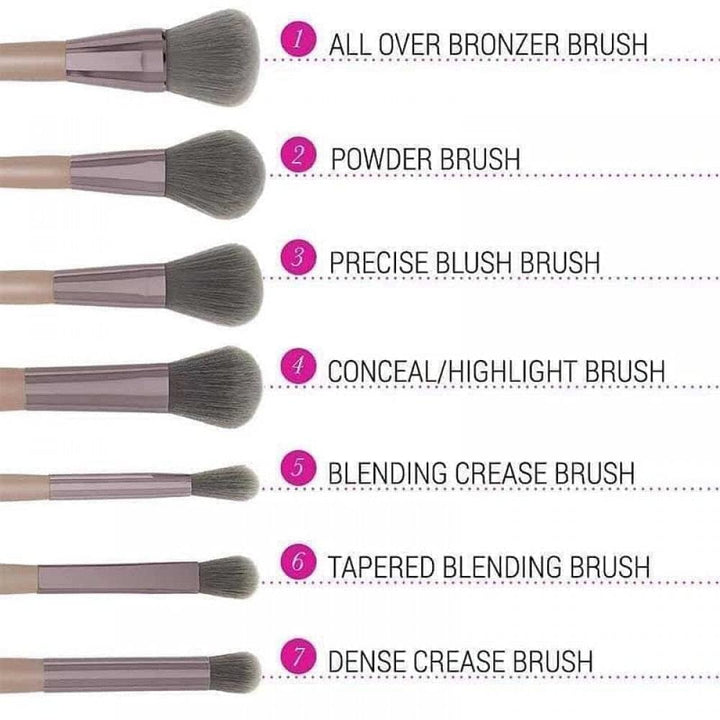 BH Cosmetics Lavish Elegance Brush Set - 15 Pieces with Cosmetic Bag - Makeup gallery 