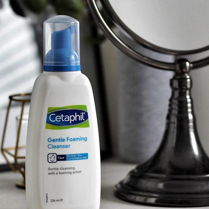 Cetaphil Gentle Skin Foaming Cleanser - 236ml - Brand hub pakistan