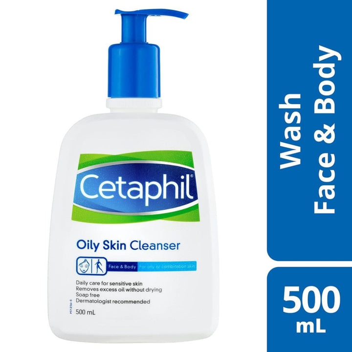 Cetaphil Oily Skin Cleanser For Normal To Oily Skin - 500ml - Brand hub pakistan