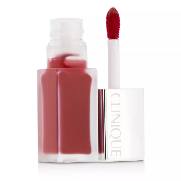 CLINIQUE - Pop Liquid Matte Lip Colour + Primer - # 02 Flame Pop - Brand hub pakistan