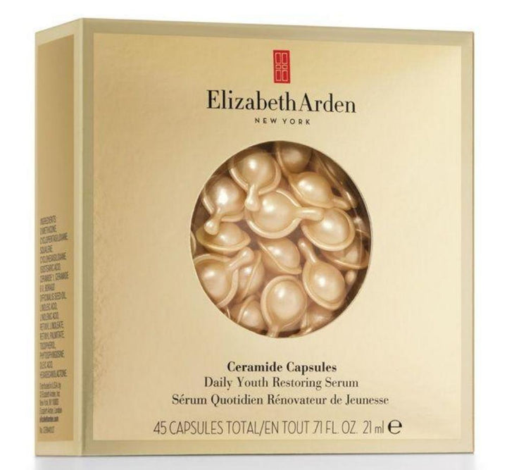 Elizabeth Arden Ceramide Capsules Daily Youth Restoring Serum - 45 Capsules - Brand hub pakistan