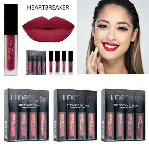 Huda Beauty Liquid Matte Lipstick Mini - Heartbreaker - Brand hub pakistan