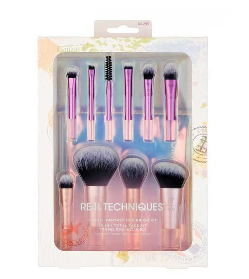 Real Techniques Disco Glam Limited Edition Makeup Brush Set (9
