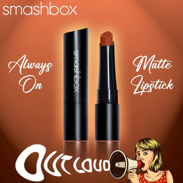 Smashbox Always On Cream to Matte Lipstick OUT LOUD - Makeup gallery 
